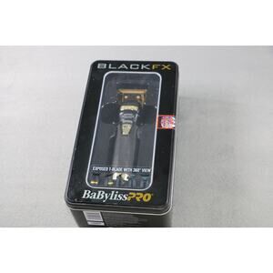 BaBylissPRO BlackFX FX787BN Cordless Trimmer Exposed T-Blade Gold Blades Kit New